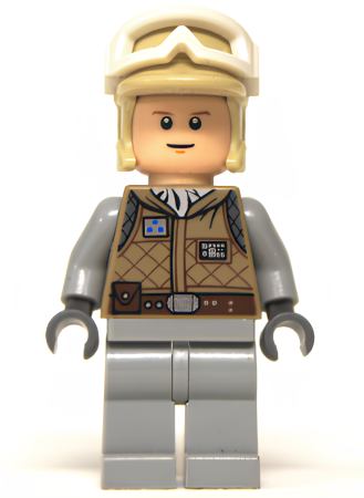 Минифигурка Lego Star Wars Luke Skywalker (Hoth) sw0098